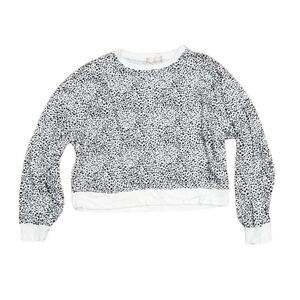 Altar'd State Animal Print Lightweight Rayon Jumper Sweater M